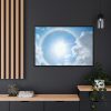 88289-1000.jpg Rainbow ring Framed Canvas