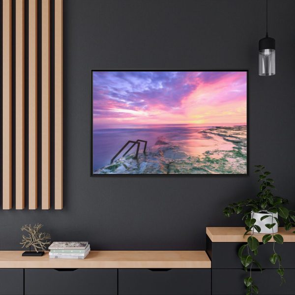 88289-1005.jpg Rockpool in Cabo Cervera Torrevieja Framed Canvas