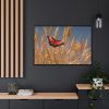 88289-104.jpg Grain Halme Cereals Butterfly Framed Canvas