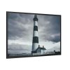 88289-1051.jpg Lighthouse With Black Sky Framed Canvas
