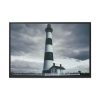88289-1052.jpg Lighthouse With Black Sky Framed Canvas