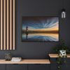 88289-1060.jpg Water Reflection and Lighthouse in Dusk Framed Canvas