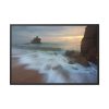 88289-1082.jpg Sunrise on Ocean Island Framed Canvas