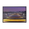 88289-1087.jpg Bridge in the Colors of the Rainbow Framed Canvas