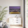 88289-1089.jpg Bridge in the Colors of the Rainbow Framed Canvas