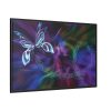 Abstract Fractal Butterfly Fantasy Framed Canvas