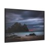 88289-1106.jpg Sunset During Storm is Comimg to the Island Framed Canvas