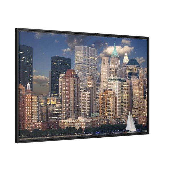 88289-1136.jpg New York Skyline Framed Canvas