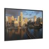Skyline in Miami, Florida Framed Canvas