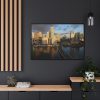 Skyline in Miami, Florida Framed Canvas