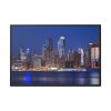 NYC Manhattan, Urban City Framed Canvas