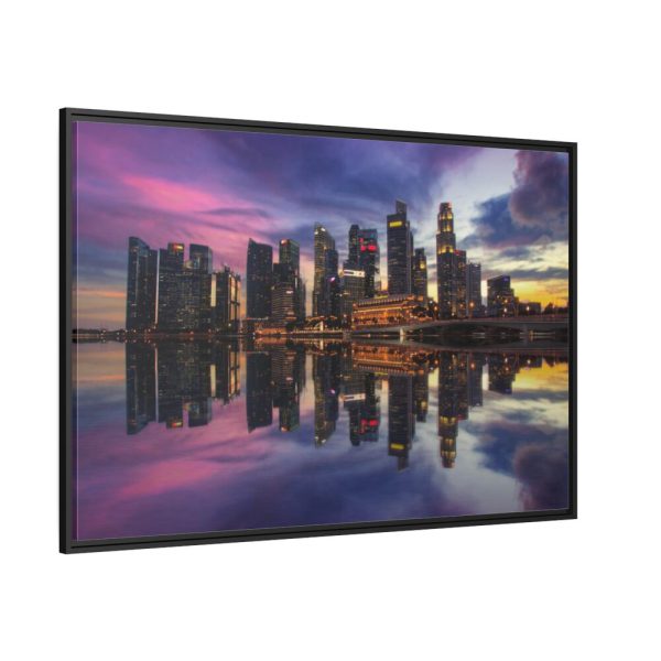 88289-1171.jpg Singapore Marina Bay Framed Canvas