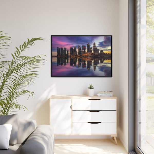 88289-1174.jpg Singapore Marina Bay Framed Canvas