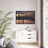 88289-1194.jpg Skyline in the Dusk Framed Canvas