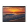 88289-1212.jpg Sunrise, Ocean and Wave Framed Canvas