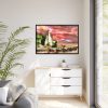 88289-1219.jpg Lighthouse Art by Santiago Lopez Ballesteros Framed Canvas