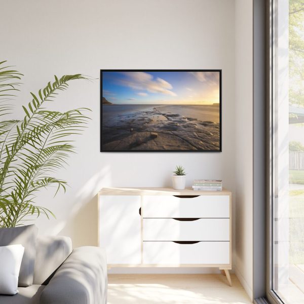 88289-1234.jpg Aunset, Bay, Coast Framed Canvas