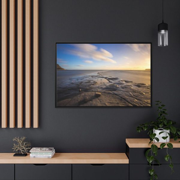 88289-1235.jpg Aunset, Bay, Coast Framed Canvas