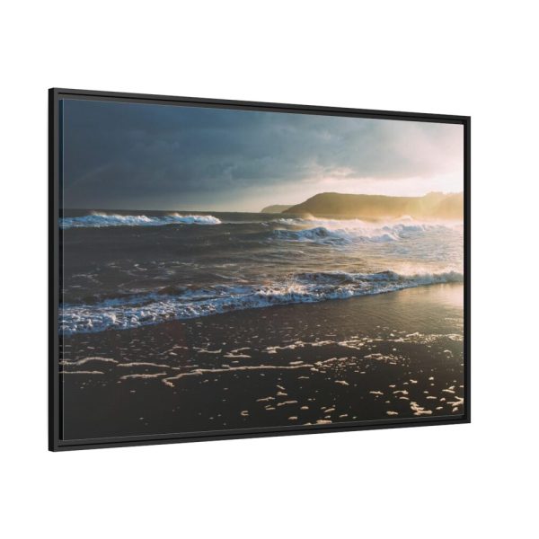 88289-1241.jpg Sunlight on the Ocean Framed Canvas