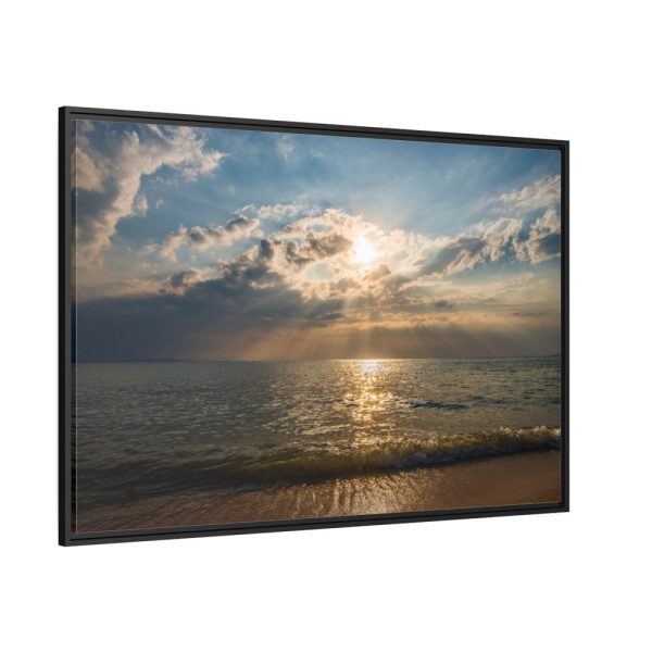 88289-1251.jpg Beautiful Summer and the Ocean Framed Canvas