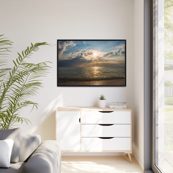88289-1254.jpg Beautiful Summer and the Ocean Framed Canvas