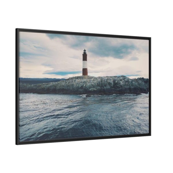 88289-1256.jpg Antarctic Lighthouse Tierra Del Fuego South America Framed Canvas