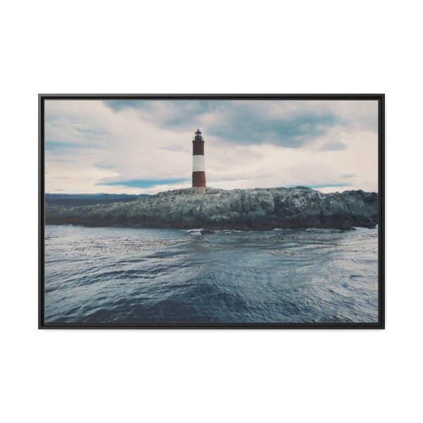 88289-1257.jpg Antarctic Lighthouse Tierra Del Fuego South America Framed Canvas