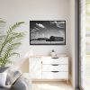 88289-1274.jpg Black and White Barn Framed Canvas