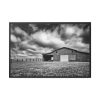 Farm House in the Countryside Framed Canvas