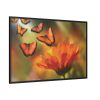 88289-130.jpg Butterfly on Orange Flower Framed Camvas