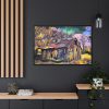 Shed Shack House Woden Framed Canvas