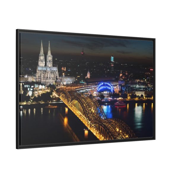 88289-1346.jpg Hohenzollern Bridge Framed Canvas