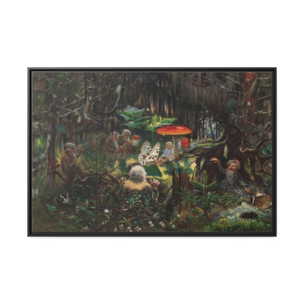 88289-136.jpg Fairy Tale Princess by Thorsten Wasastjerna Framed Canvas