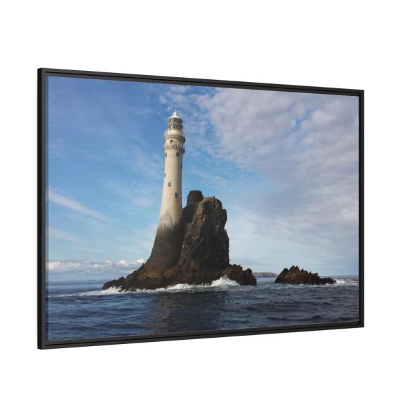 Fastnet Lighthouse Framed Canvas
