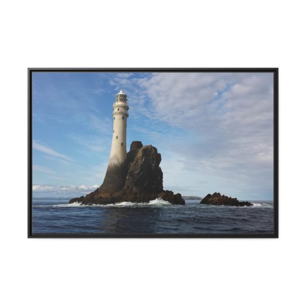 Fastnet Lighthouse Framed Canvas