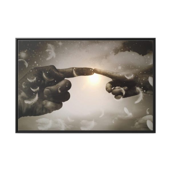 88289-1372.jpg Finger Contact Framed Canvas