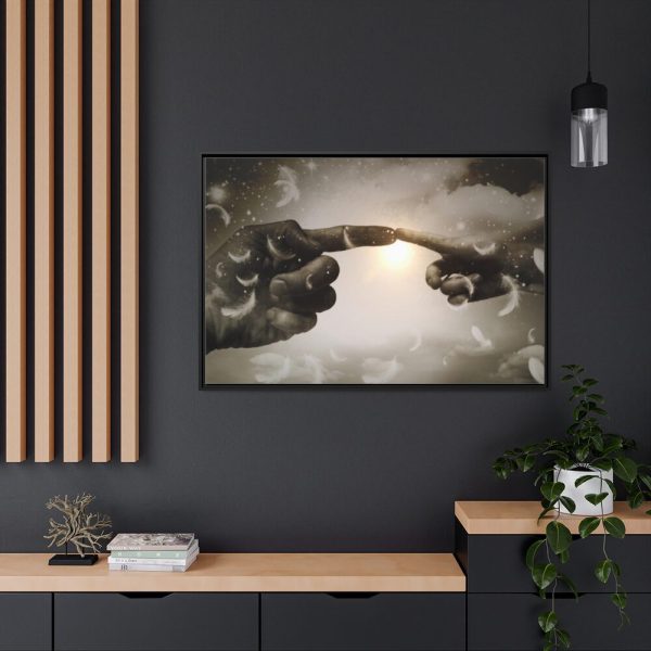 88289-1375.jpg Finger Contact Framed Canvas
