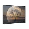 88289-1376.jpg Moon Tree Atmosphere Framed Canvas