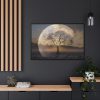 88289-1380.jpg Moon Tree Atmosphere Framed Canvas