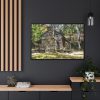 Cabin House Home Woods Framed Canvas