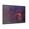 88289-1386.jpg Cabin on the Lake Framed Canvas
