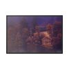88289-1387.jpg Cabin on the Lake Framed Canvas
