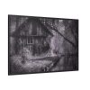88289-1396.jpg Home Building Facade Hut Framed Canvas
