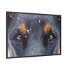 88289-140.jpg Eyes and Snowflakes Framed Canvas