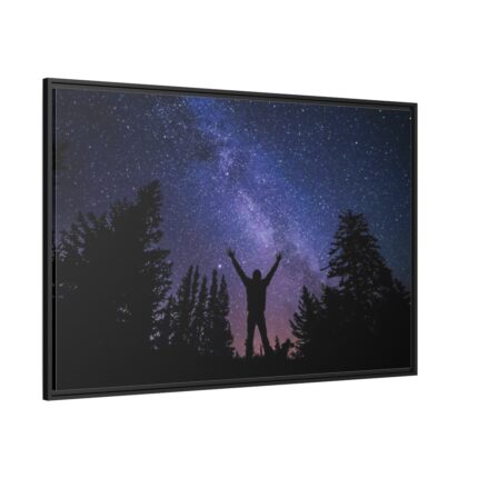 Magical Stars Framed Canvas