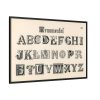 88289-1416.jpg Draughtsman's Alphabets by Hermann Esser Framed Canvas