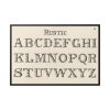 88289-1427.jpg Rustic Draughtsman's Alphabets by Hermann Esser Framed Canvas