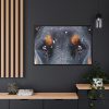 88289-144.jpg Eyes and Snowflakes Framed Canvas