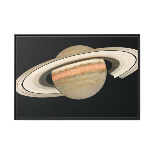 88289-1447.jpg Lithograph Saturne by F. Meheux Framed Canvas