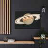 88289-1450.jpg Lithograph Saturne by F. Meheux Framed Canvas